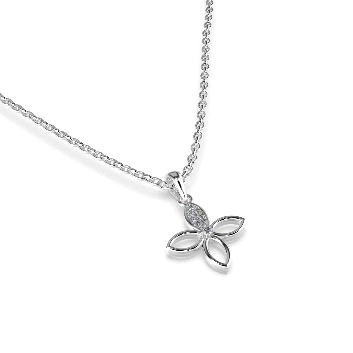 Vivienne Diamond Pendant 18K
