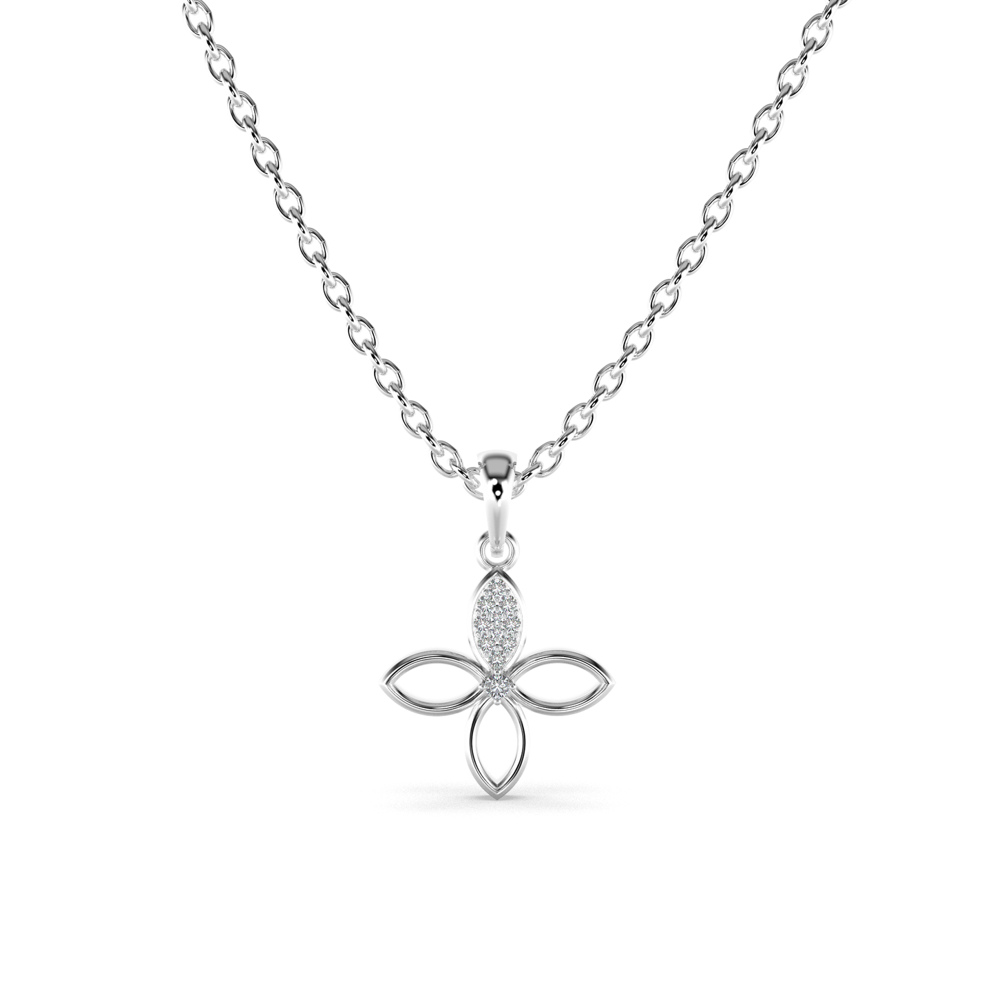 Vivienne Diamond Pendant 18K