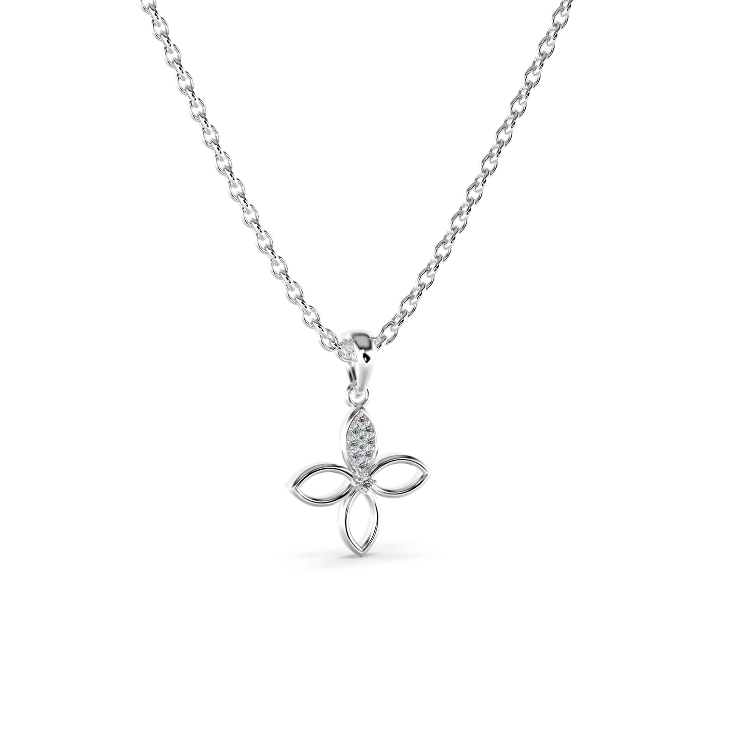 Vivienne Diamond Pendant 18K