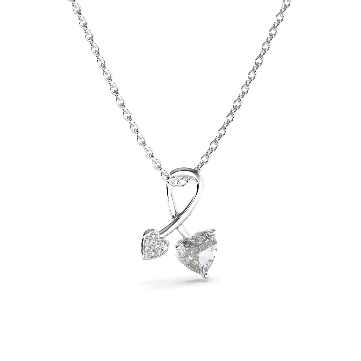 Elan Diamond Pendant 18K