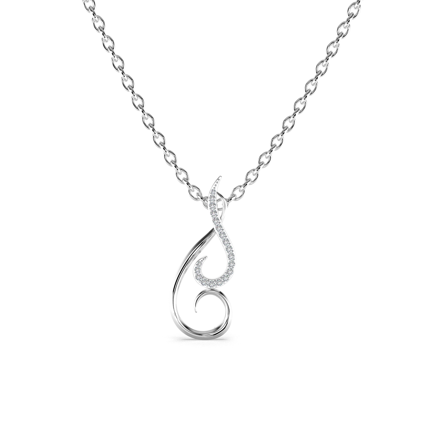 Avielle Diamond Pendant 18K
