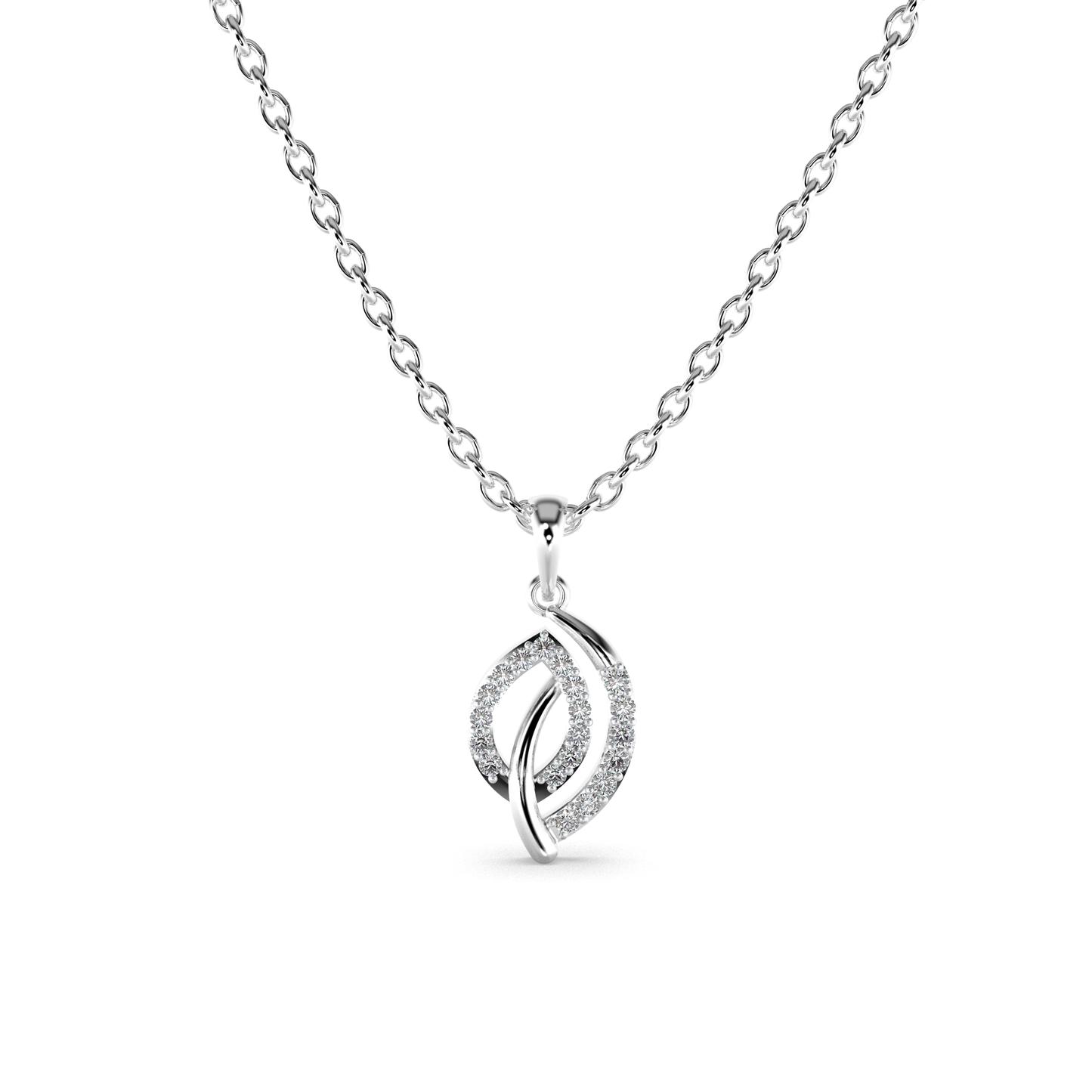 Elisia Diamond Pendant 18K