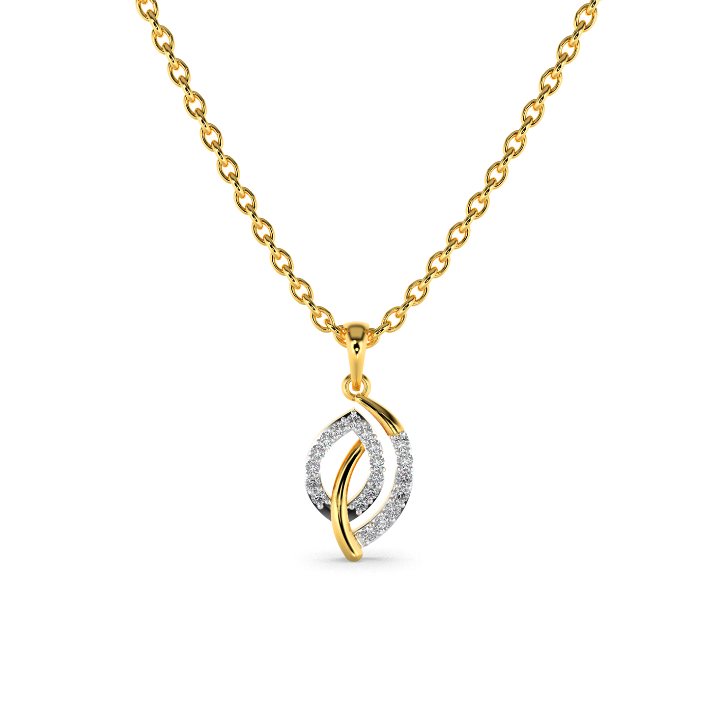 Elisia Diamond Pendant 18K