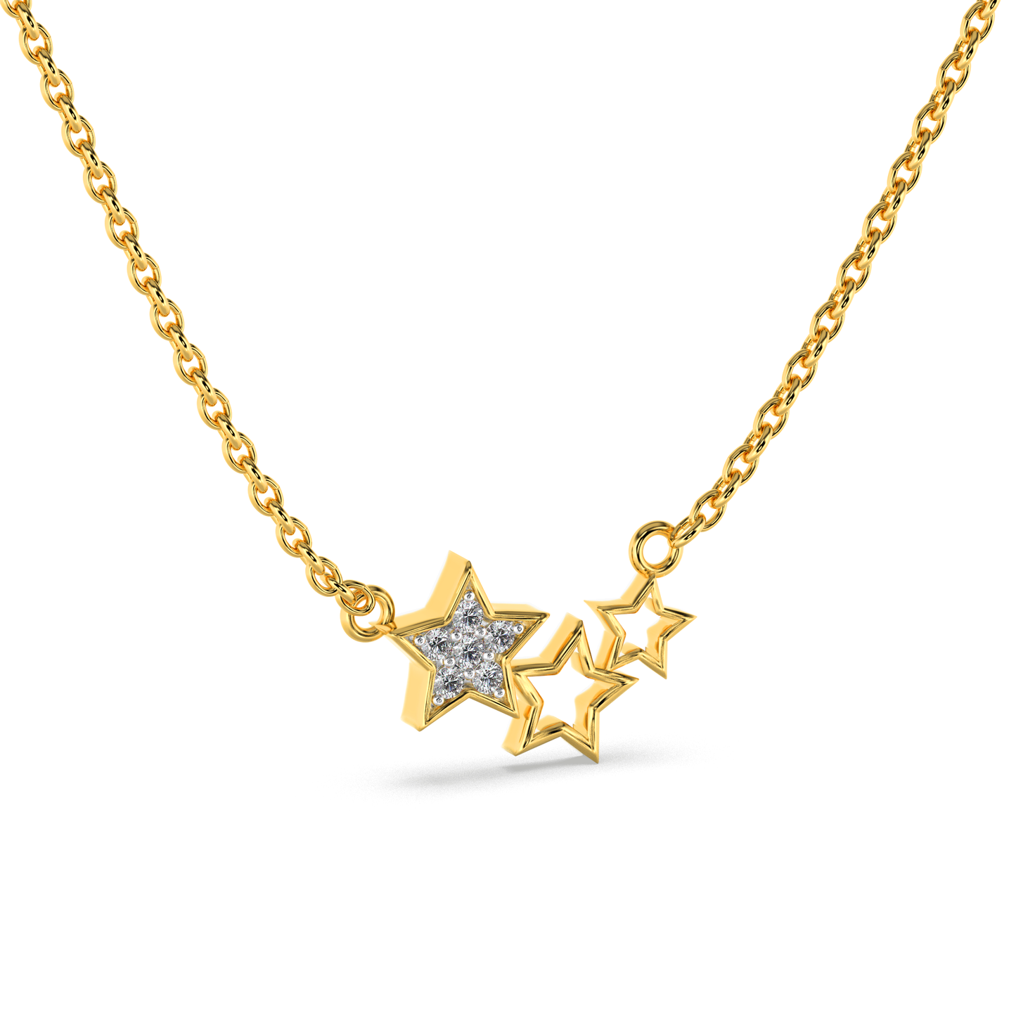 Whisper Necklace 18k