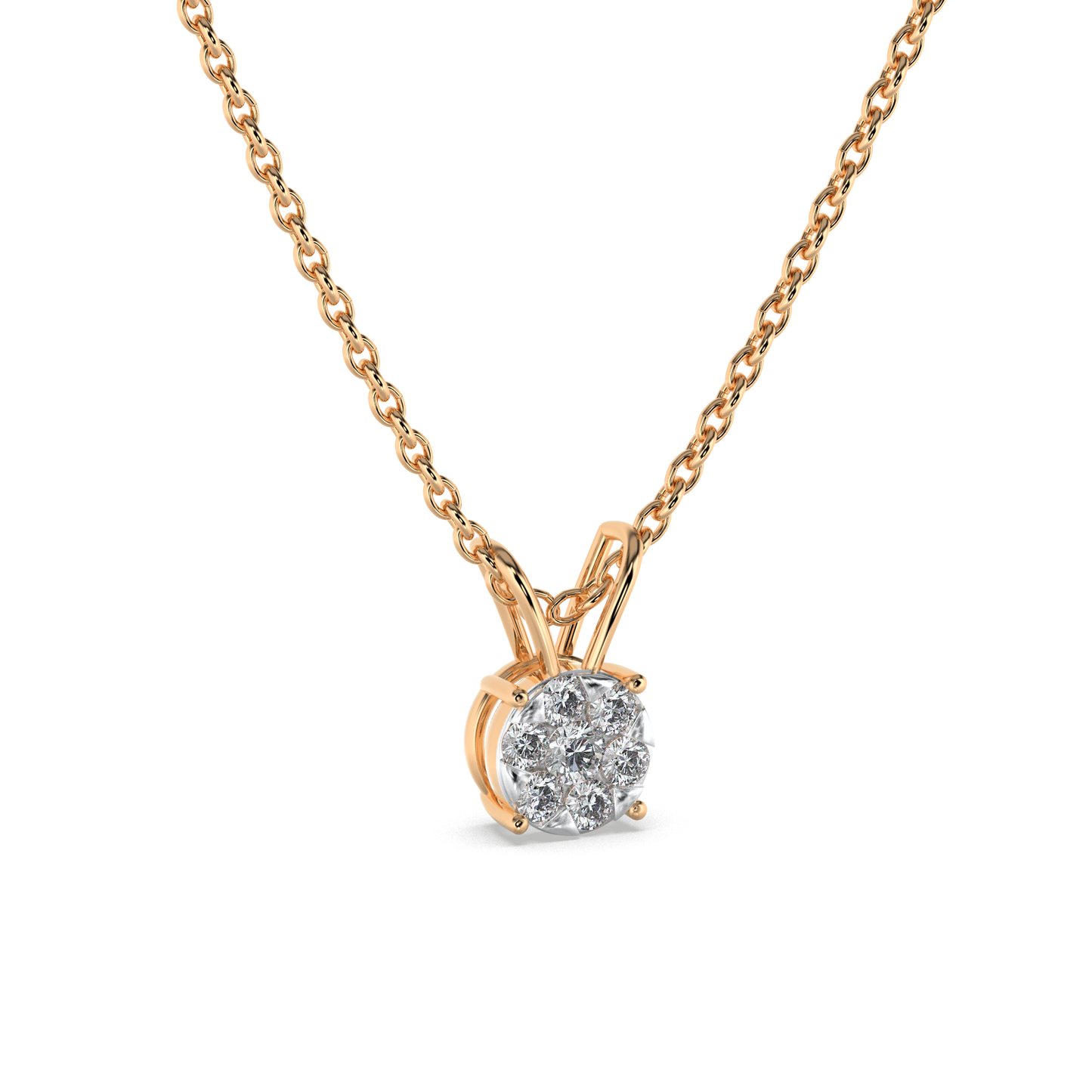 Zafira Diamond Pendant 18K