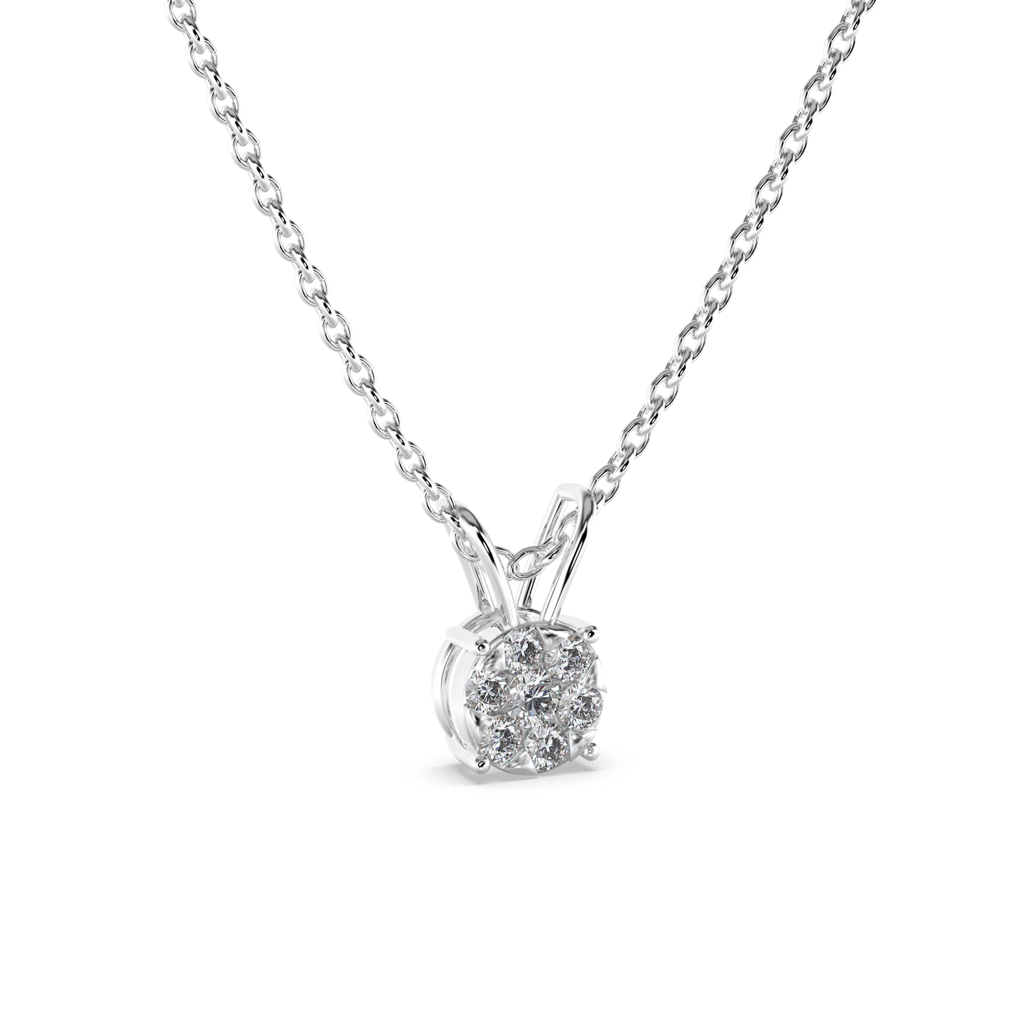 Zafira Diamond Pendant 18K