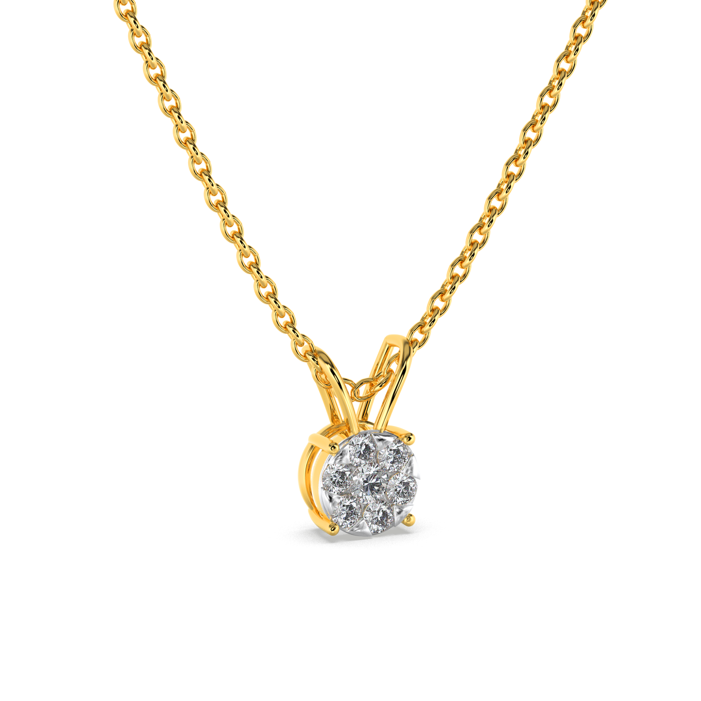 Zafira Diamond Pendant 18K