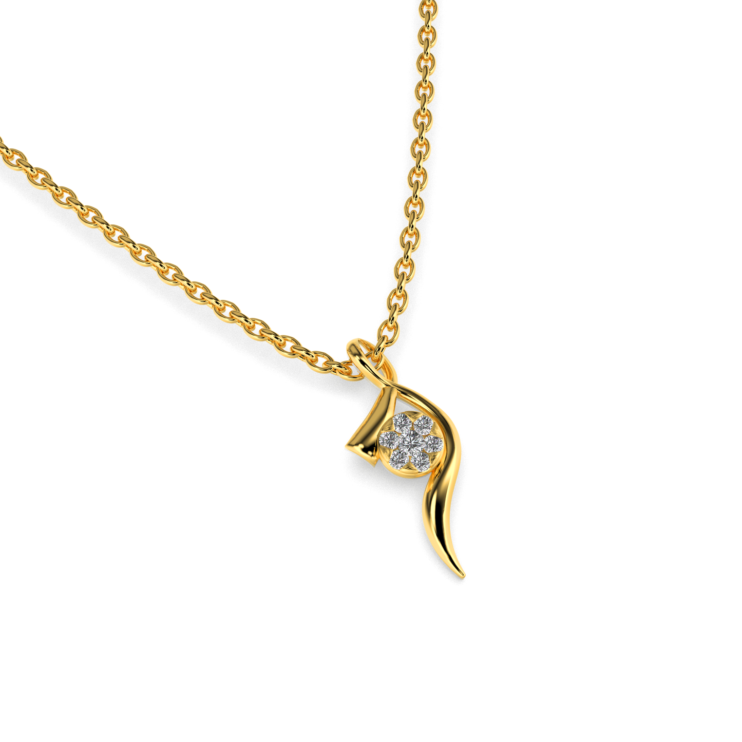 Adoria Diamond Pendant 18K