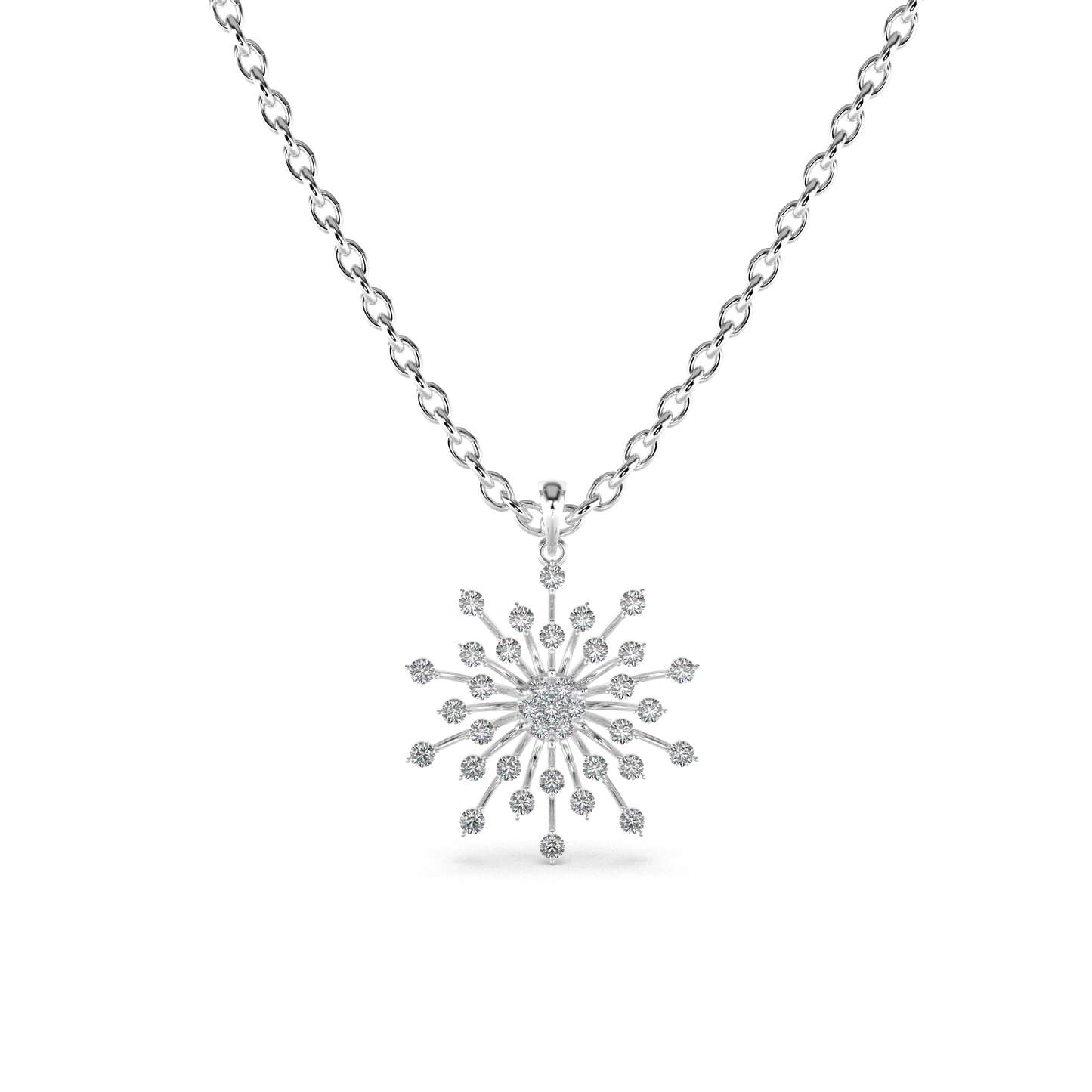 Amoria Diamond Pendant 18K