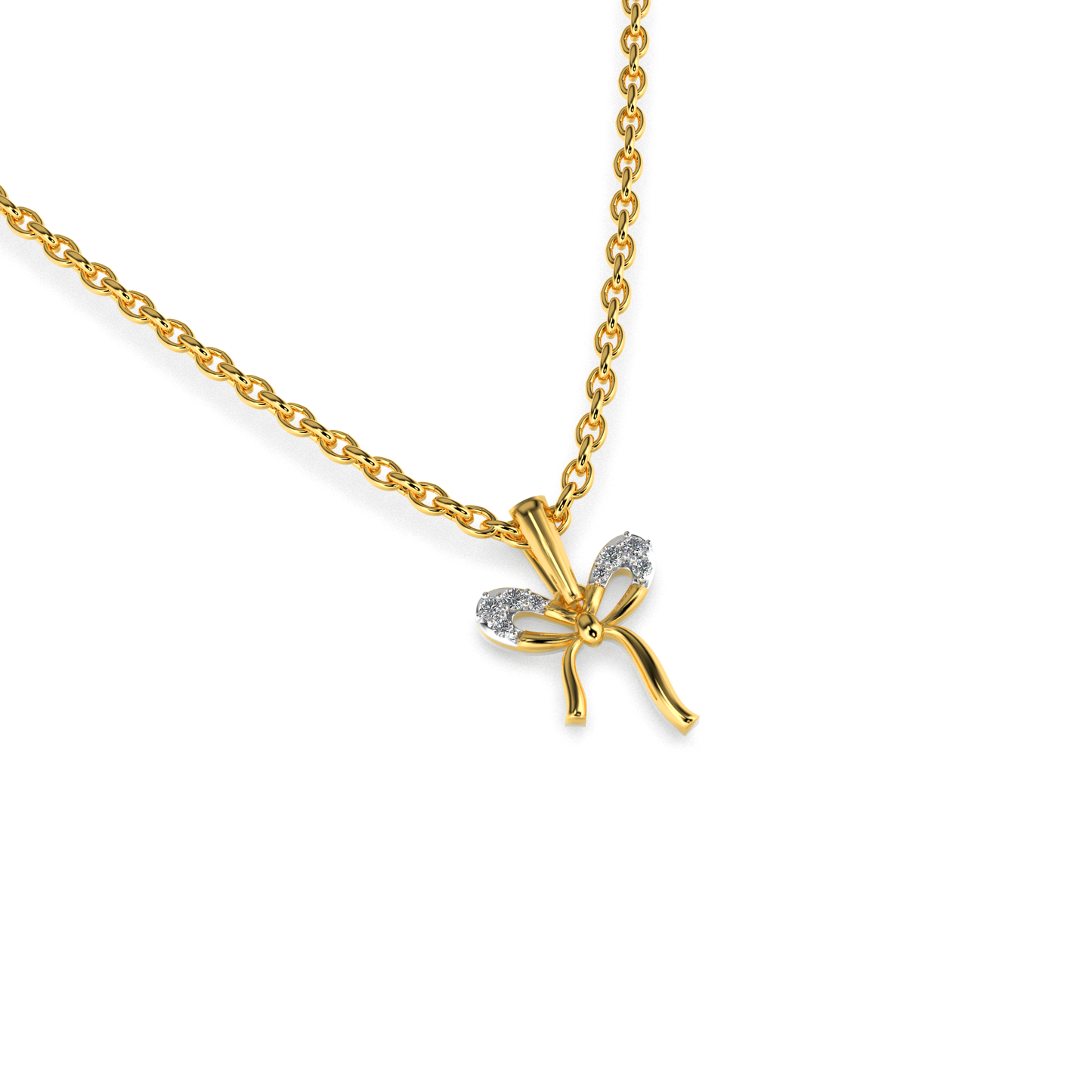 Anavie Diamond Pendant 18K