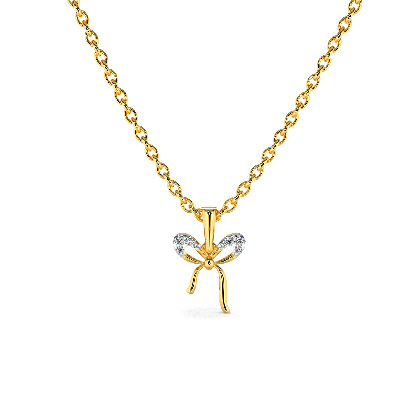 Anavie Diamond Pendant 18K