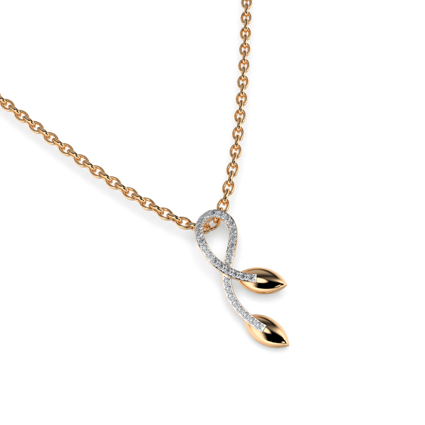 Azura Diamond Pendant 18K