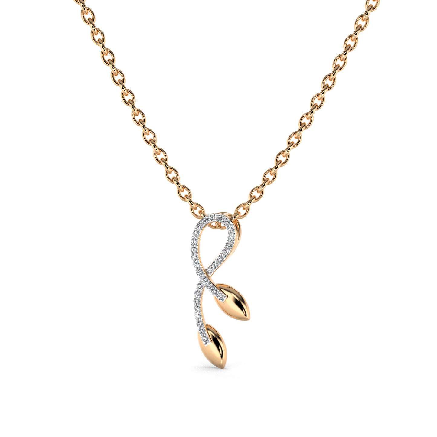 Azura Diamond Pendant 18K