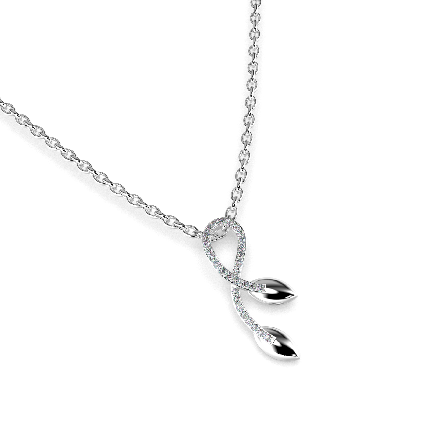 Azura Diamond Pendant 18K
