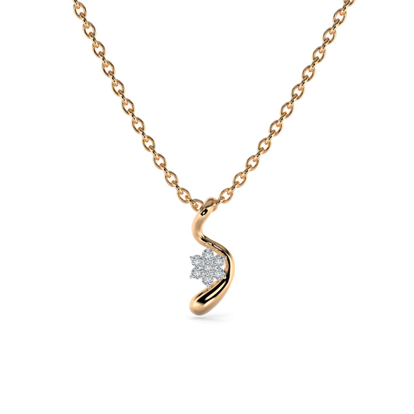 Bellina Diamond Pendant 18K