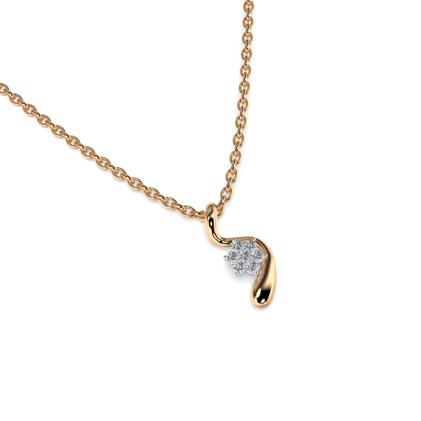 Bellina Diamond Pendant 18K