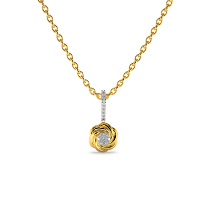 Delora Diamond Pendant 18K