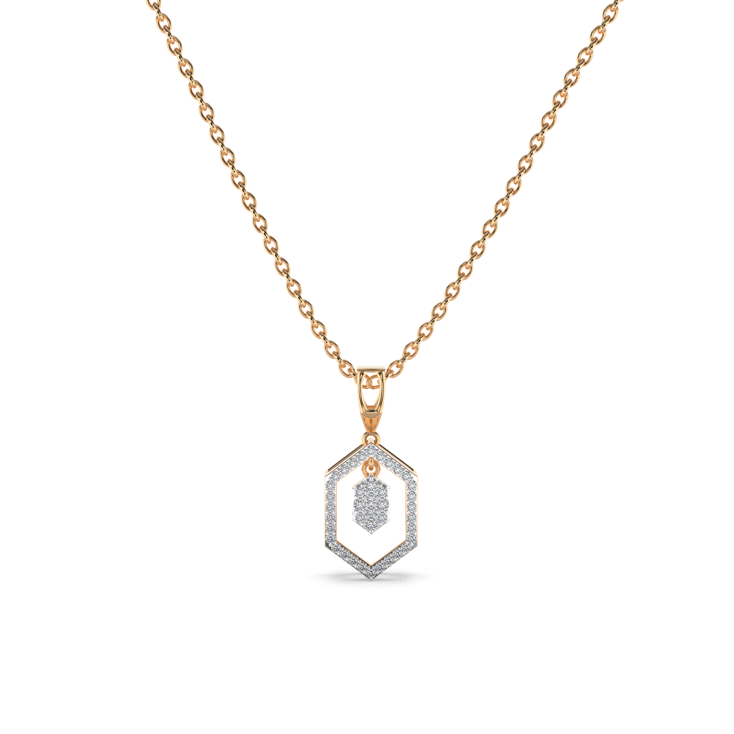 Veloura Diamond Pendant 18K