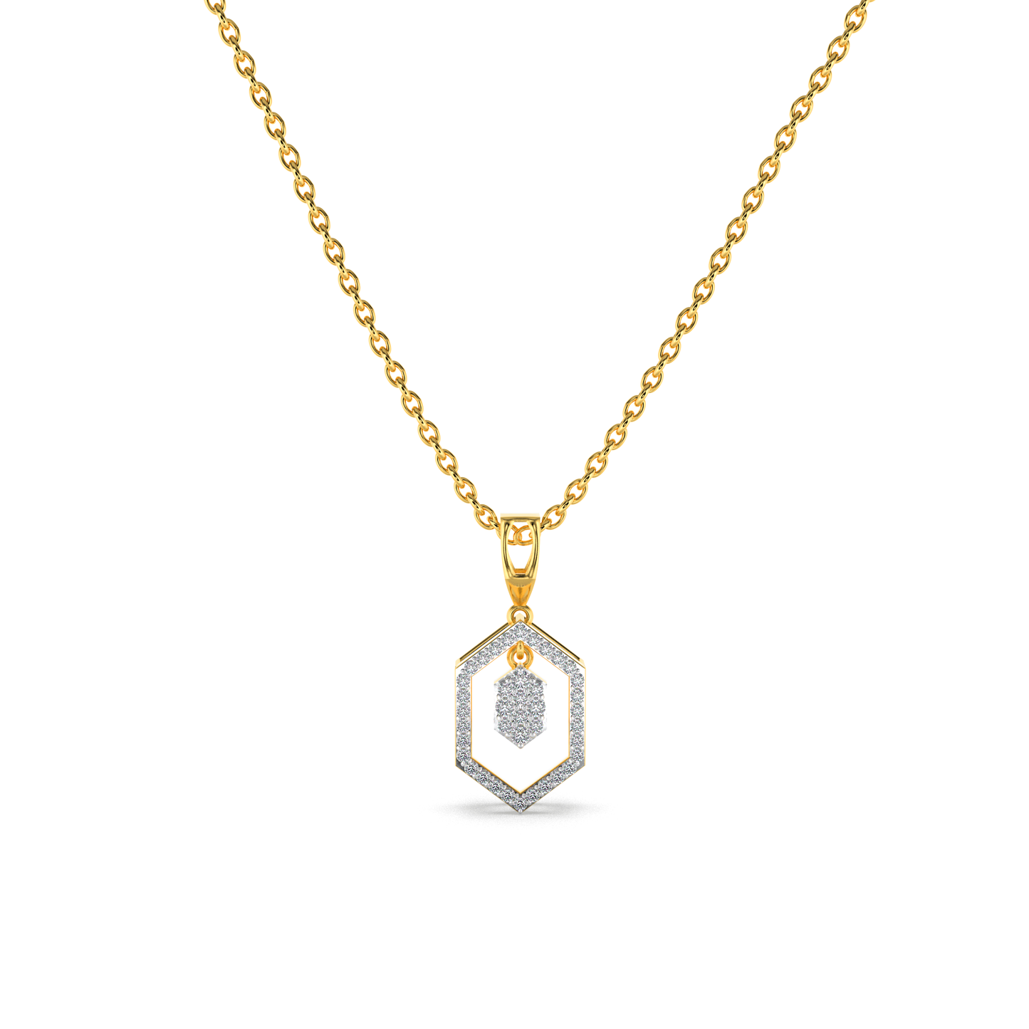 Veloura Diamond Pendant 18K