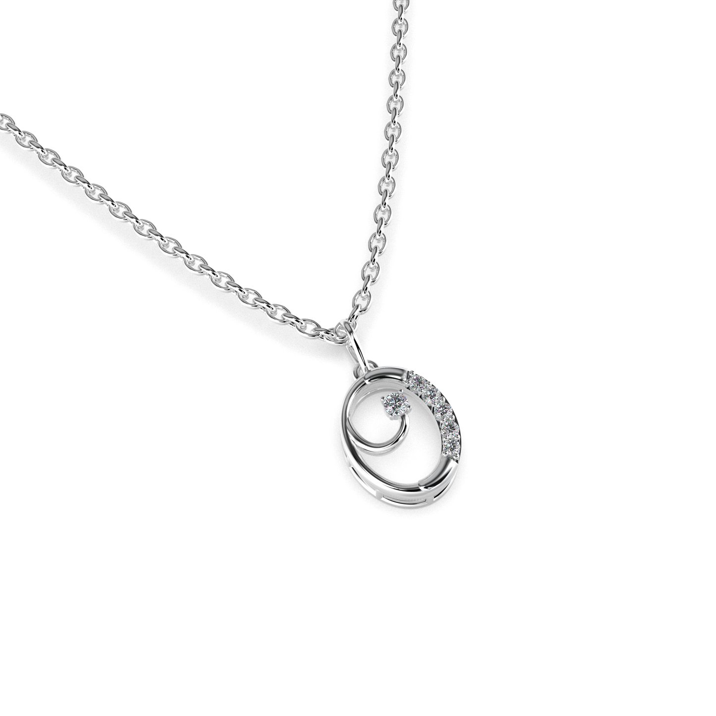 Evora Diamond Pendant