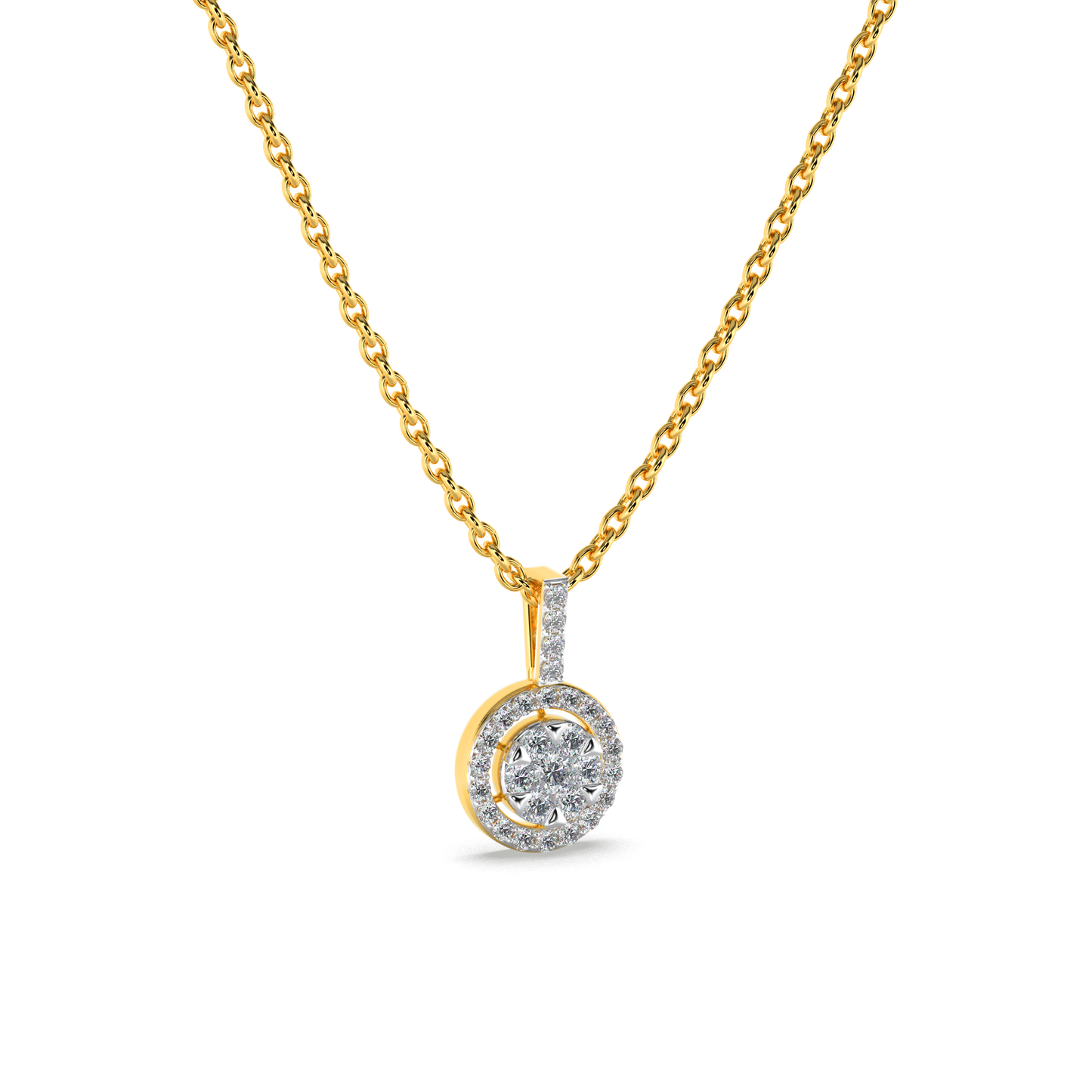 Aurelia Diamond Pendant 18K