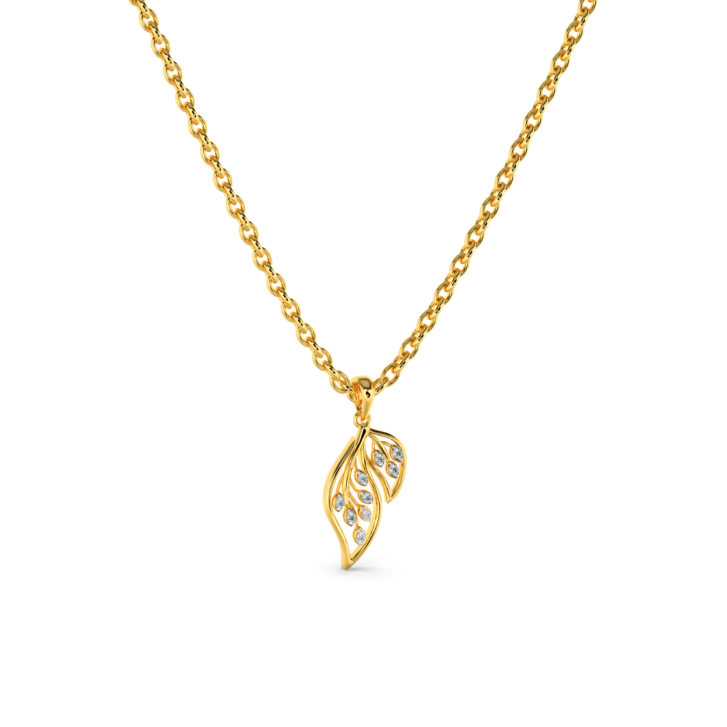 Elowen Diamond Pendant