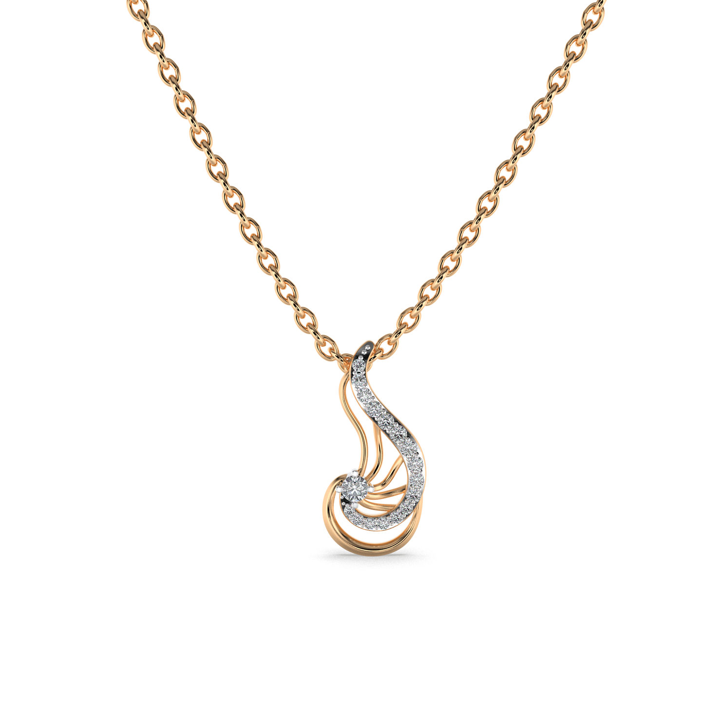 Marquise Diamond Pendant