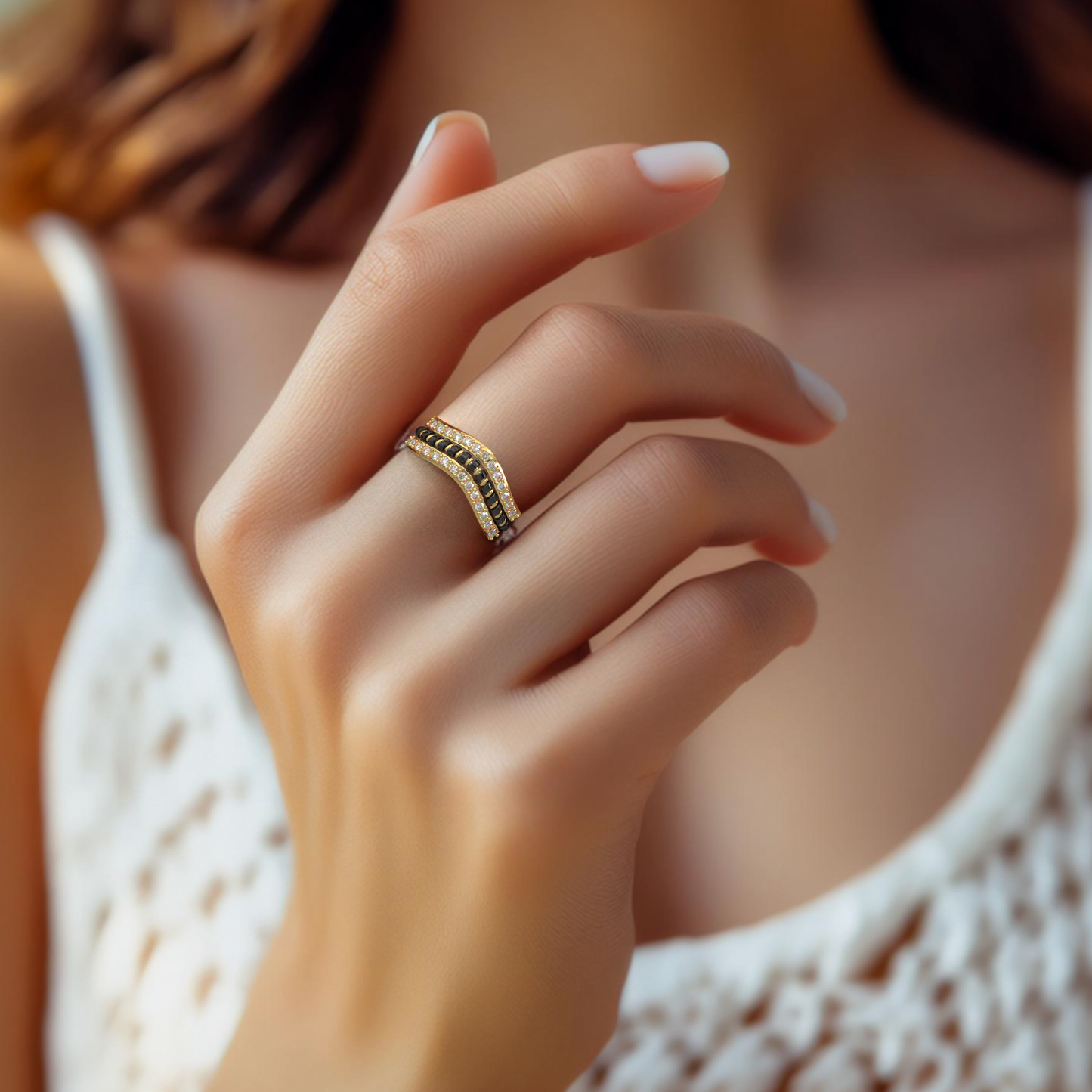 Gaze 14Kt Diamond Ring