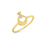Pinnacle 14Kt Diamond Ring