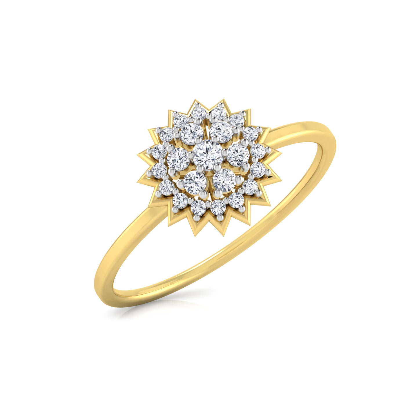 Mystify 14Kt Diamond Ring