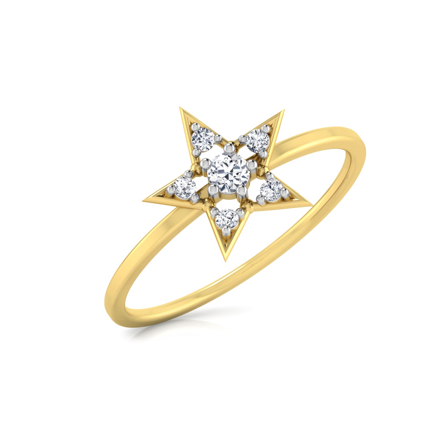 Glamour 18Kt Diamond Ring
