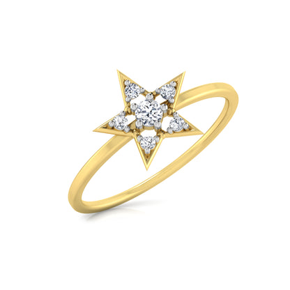 Glamour 18Kt Diamond Ring