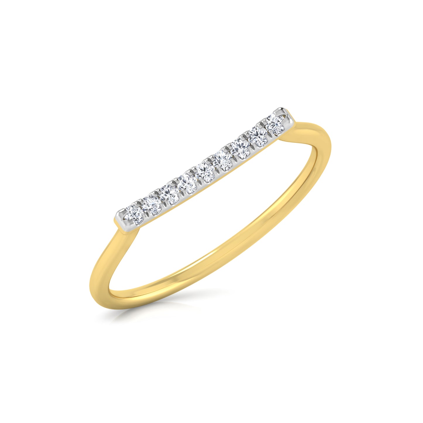 Gratitude 14Kt Diamond Ring