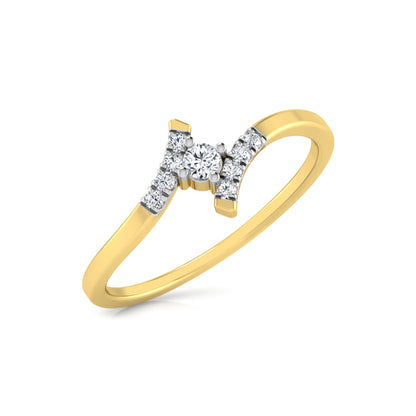 Effervescence 14Kt Diamond Ring