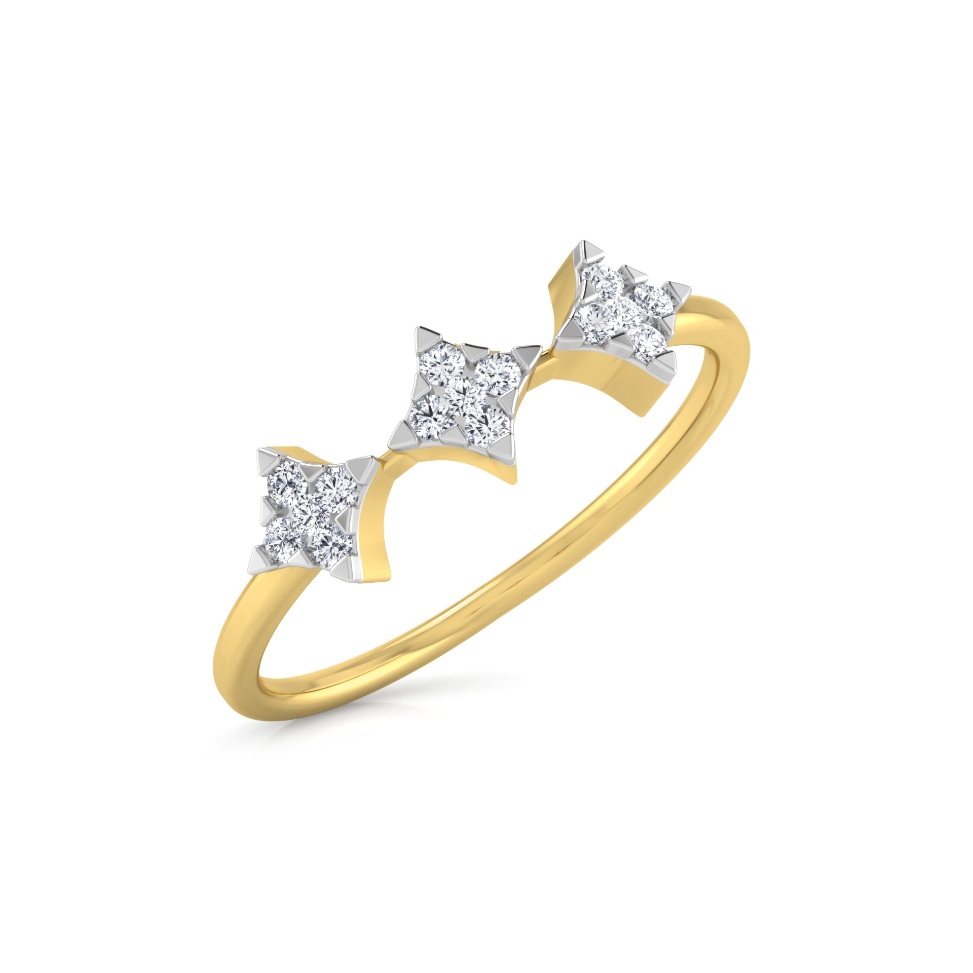 Verve 14Kt Diamond Ring