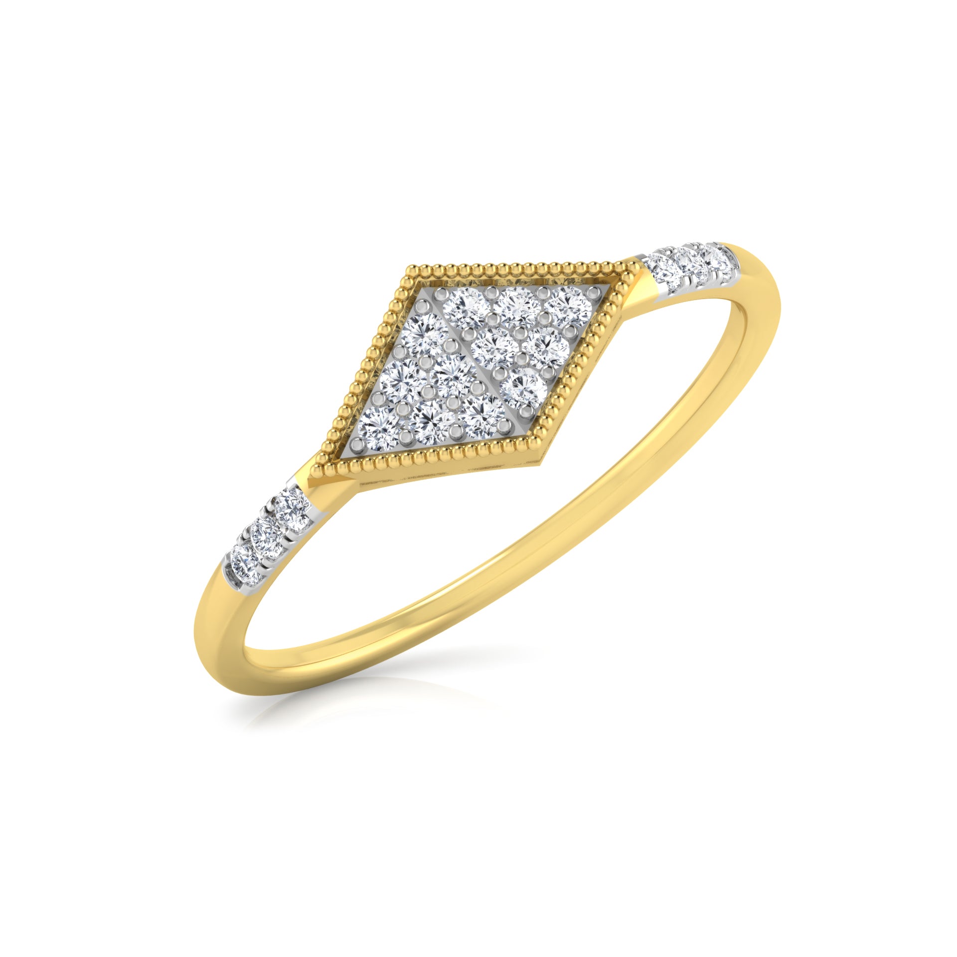 Resplendence 14Kt Diamond Ring