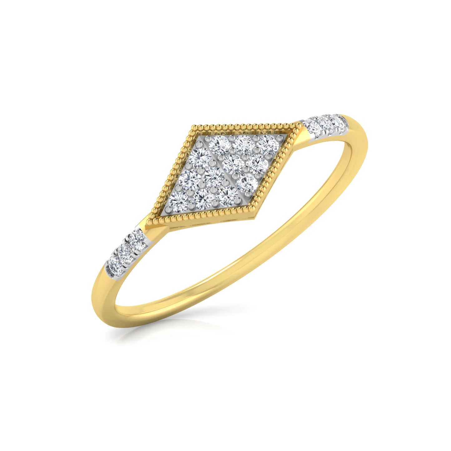 Resplendence 14Kt Diamond Ring