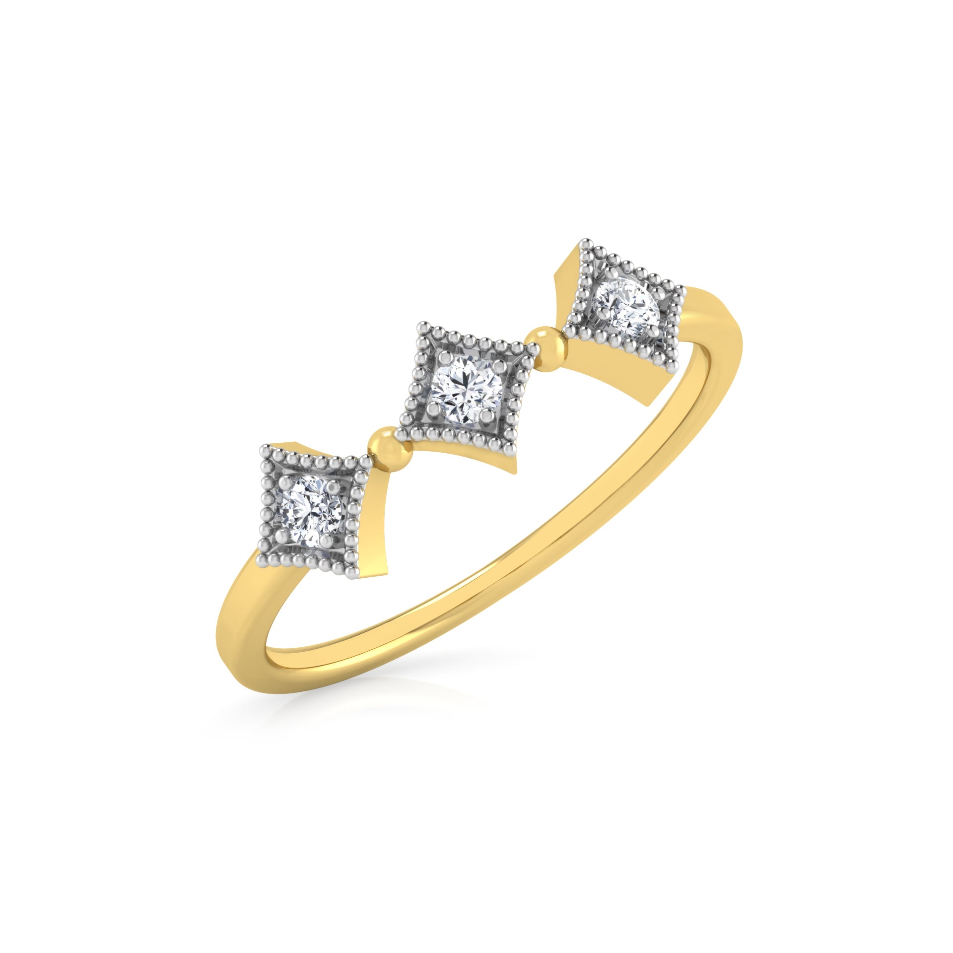 Aether 14Kt Diamond Ring
