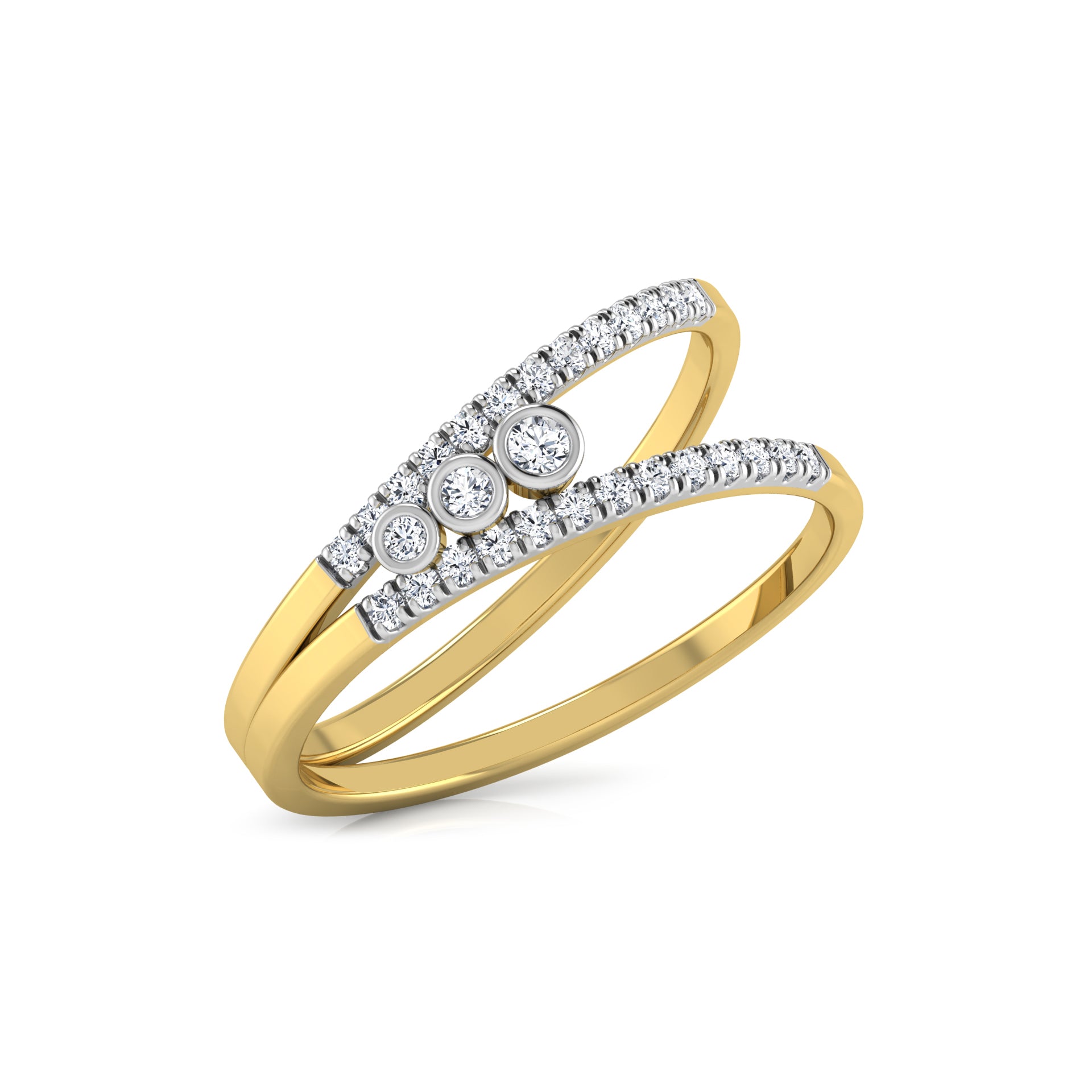 Celestial 14Kt Diamond Ring