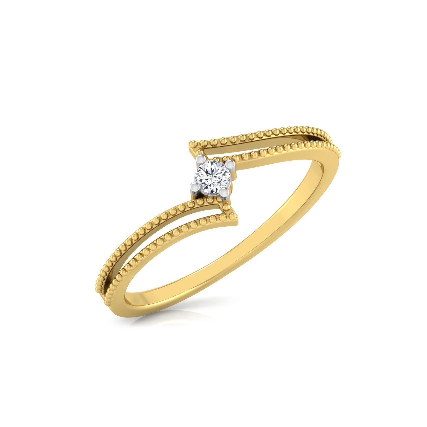 Iridescence 14Kt Diamond Ring