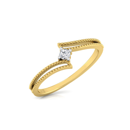 Iridescence 14Kt Diamond Ring