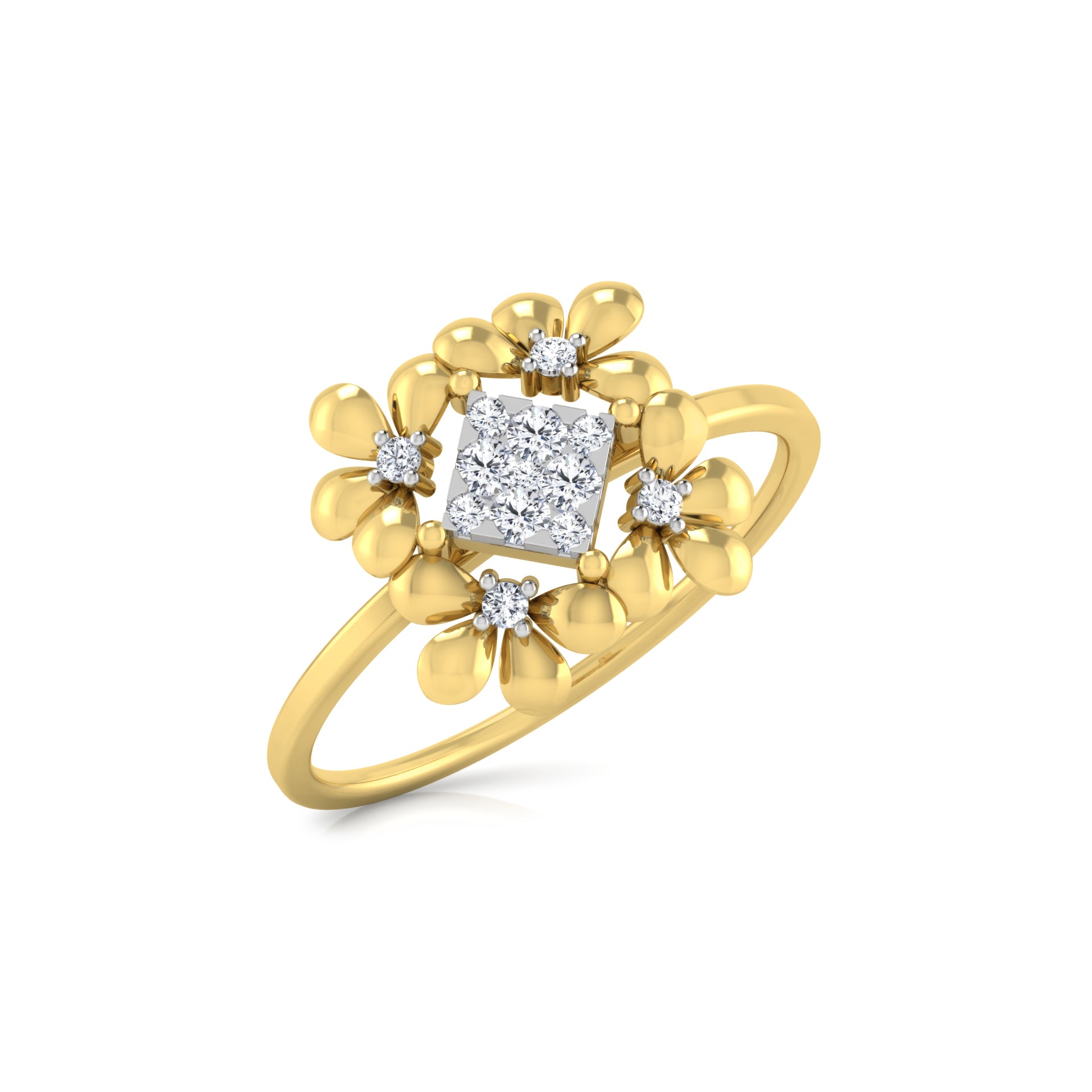Azure 14Kt Diamond Ring