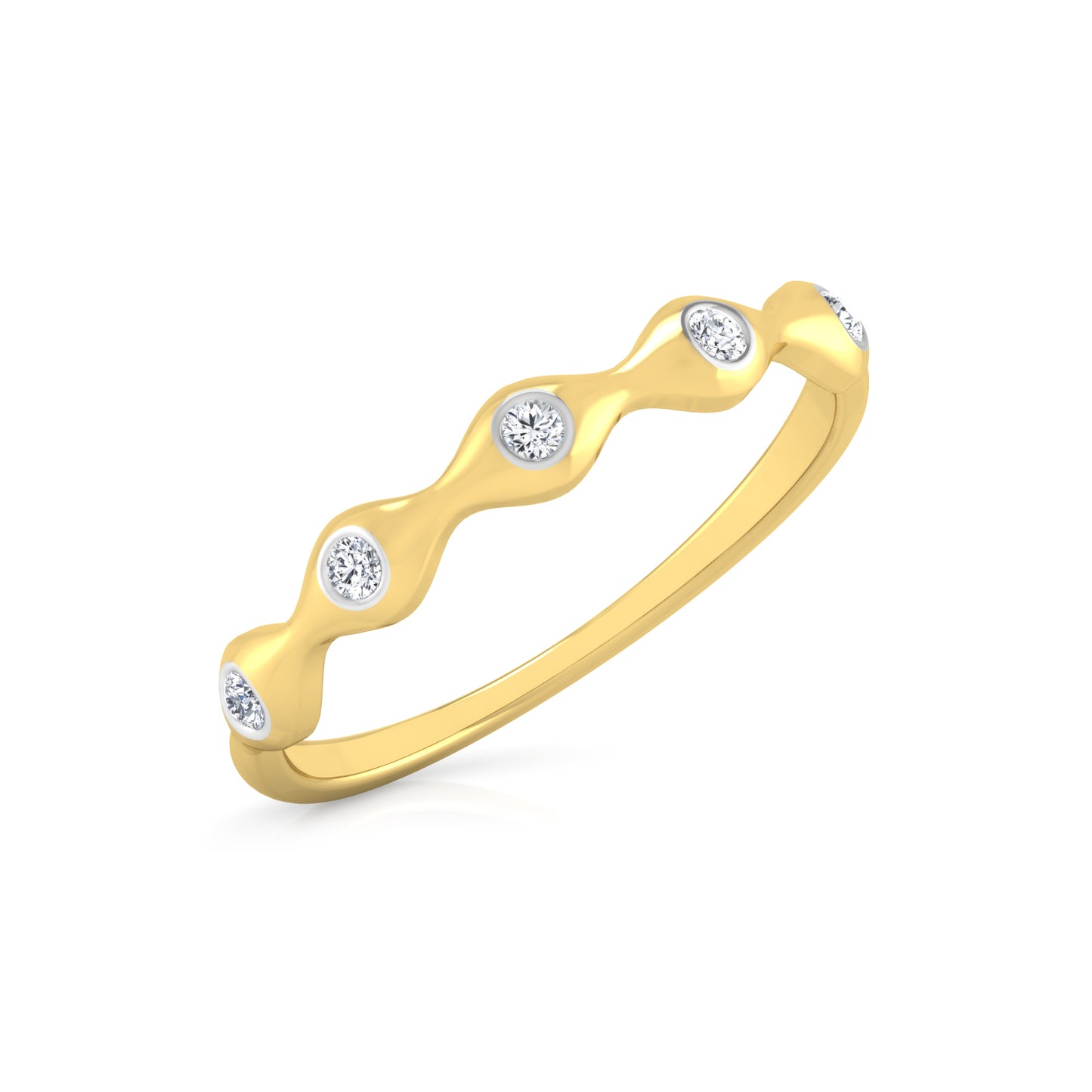 Ethos 14Kt Diamond Ring