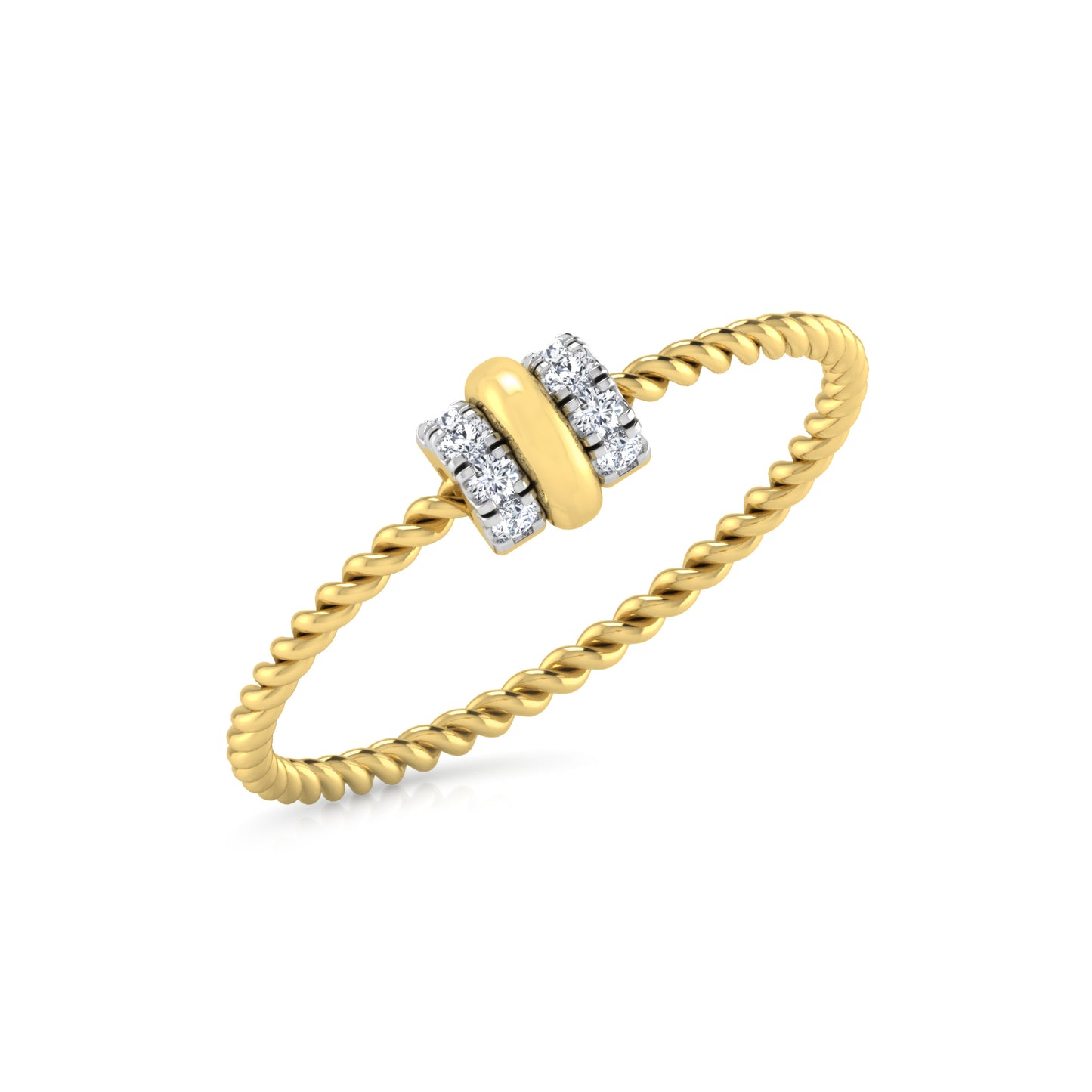 Luminous 18Kt Diamond Ring