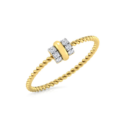 Luminous 18Kt Diamond Ring