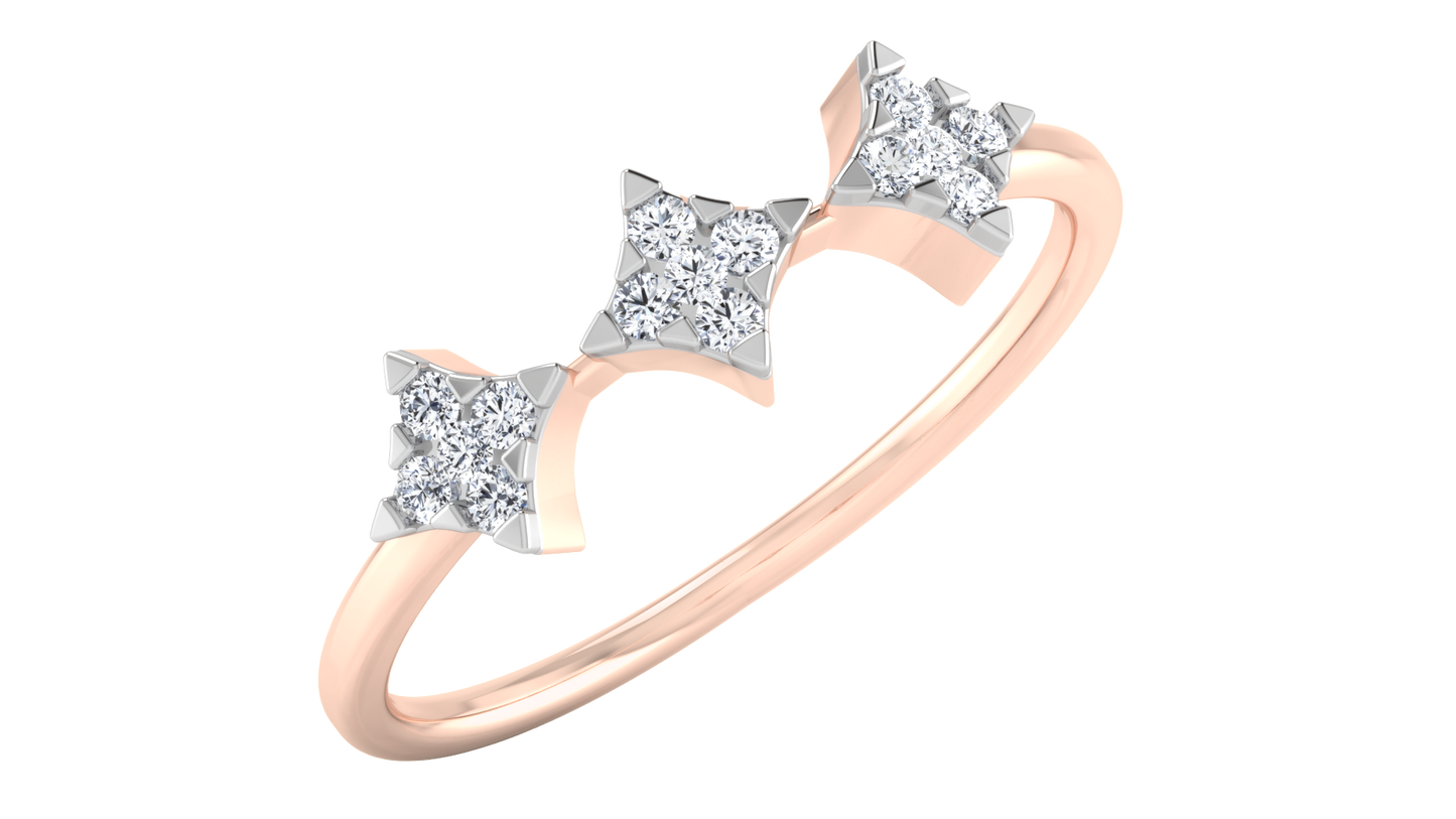 Verve 14Kt Diamond Ring