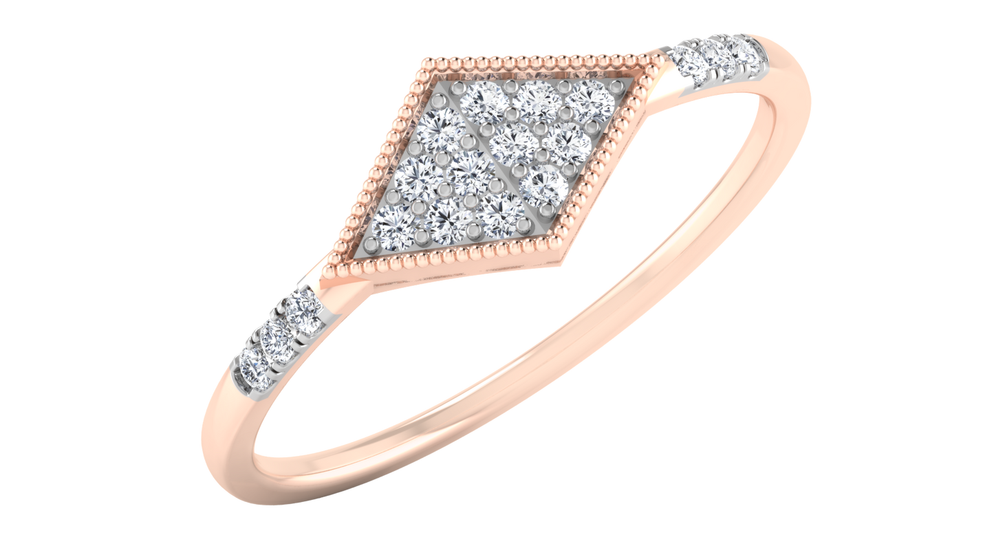 Resplendence 14Kt Diamond Ring
