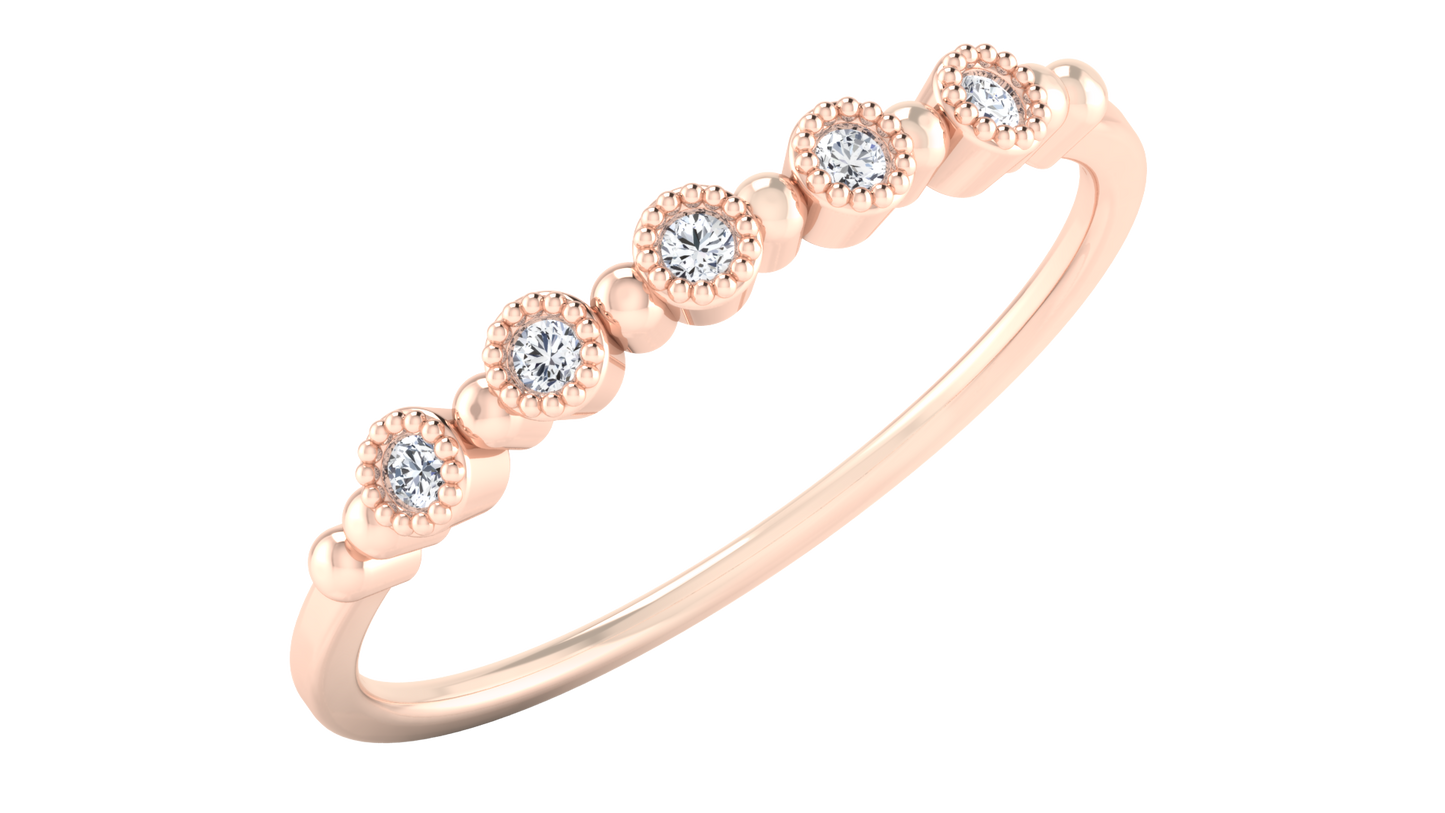 Nebulous 14Kt Diamond Ring