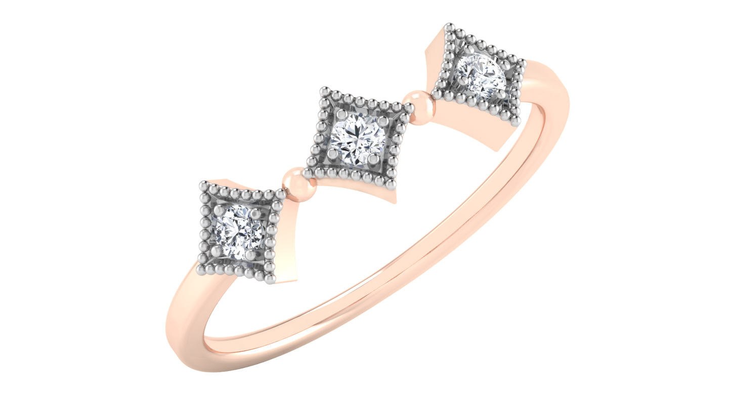 Aether 14Kt Diamond Ring