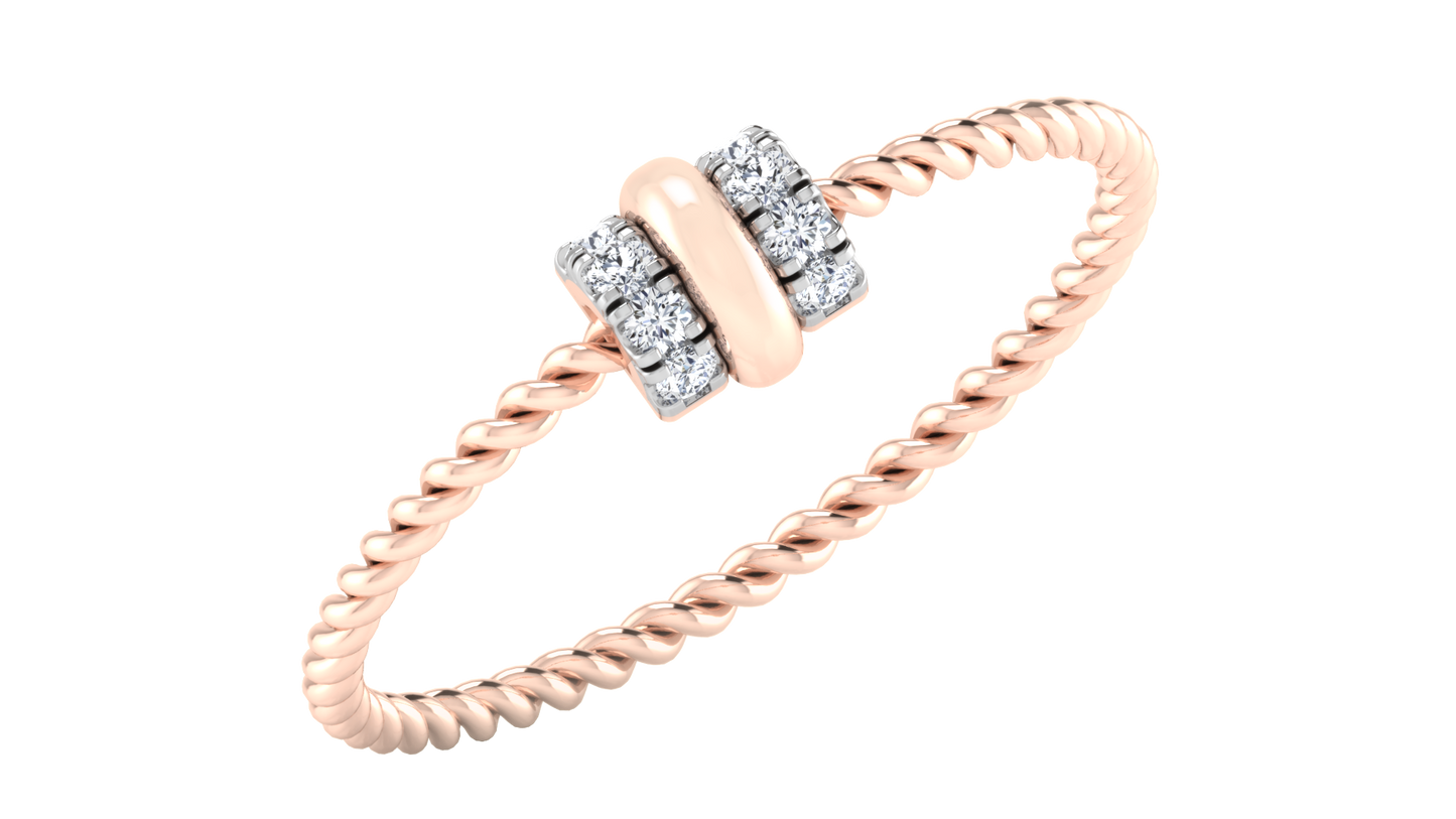 Luminous 18Kt Diamond Ring